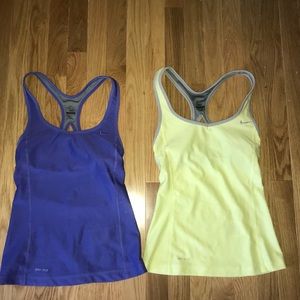 Nike dryfit workout tank tops